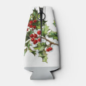 HollyBerries 002 Flaschenkühler (Rückseite)