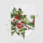 HollyBerries 002 Golfhandtuch (Insitu)