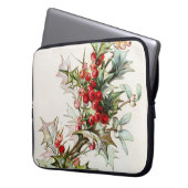 HollyBerries 003 Laptopschutzhülle (Vorderseite Links)