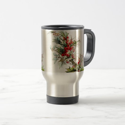 HollyBerries 004 Reisebecher (VorderseiteRechts)