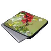 HollyBerries 005 Laptopschutzhülle (Vorne Knopf)
