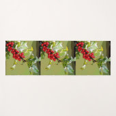 HollyBerries 006 Yogamatte (Vorderseite (Horizontal))