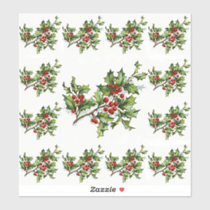 HollyBerries 014 Aufkleber