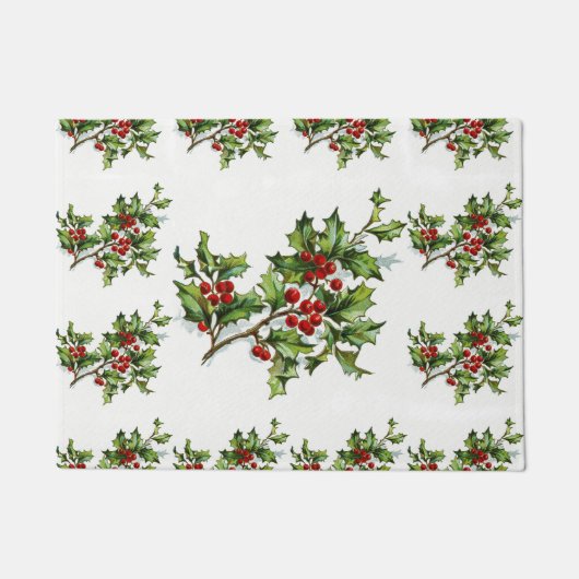 HollyBerries 014 Fußmatte (Vorderseite)