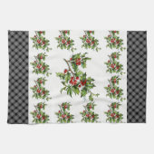 HollyBerries 014 Geschirrtuch (Horizontal)