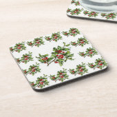 HollyBerries 014 Getränkeuntersetzer (Linke Seite)