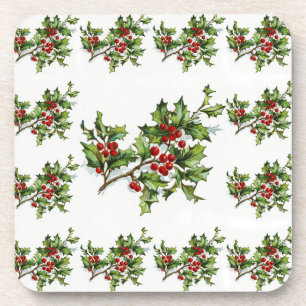 HollyBerries 014 Getränkeuntersetzer