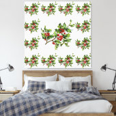 HollyBerries 014 Leinwanddruck (Insitu (Schlafzimmer))