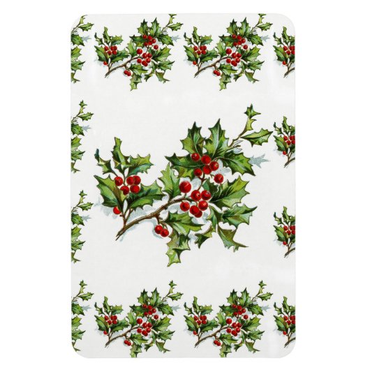 HollyBerries 014 Magnet (Vertikal)