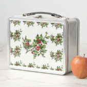 HollyBerries 014 Metall Brotdose (Beispiel)