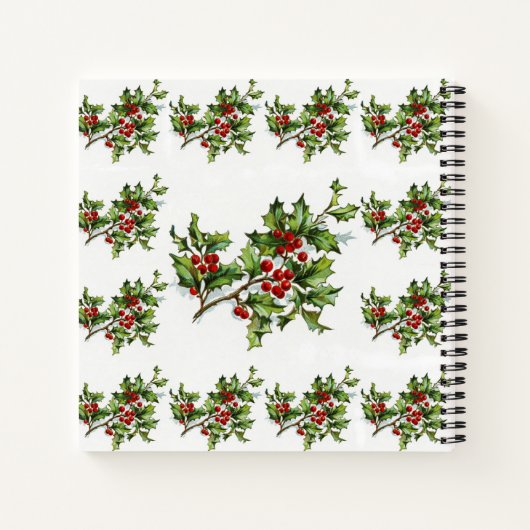 HollyBerries 014 Notizblock (Rückseite)