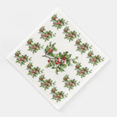 HollyBerries 014 Serviette (Ecke)