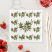 HollyBerries 014 Serviette (Beispiel)