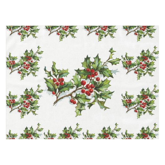 HollyBerries 014 Tischdecke (Vorderseite (Horizontal))