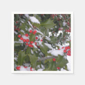 "Hollyberry!" Serviette (Vorderseite)