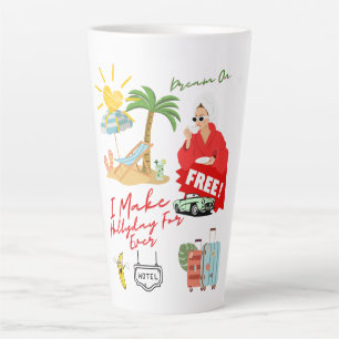 Hollyday For Ever Milchtasse