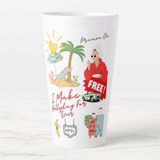 Hollyday For Ever Milchtasse (Vorderseite)