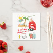 Hollyday For Ever Serviette (Beispiel)