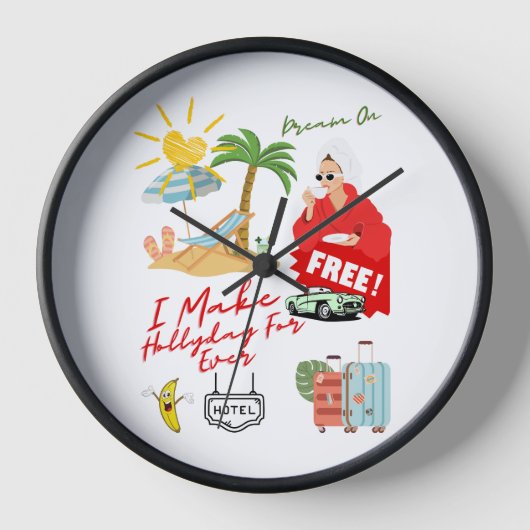 Hollyday For Ever  Uhr (Vorderseite)