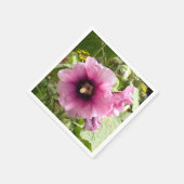 HOLLYHOCK BLUME SERVIETTE (Ecke)