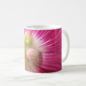 Hollyhock Deep Pink Tasse (VorderseiteRechts)