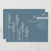 Hollyhock & Dragon Fly Ankündigung Datum freihalte (Vorne/Hinten)