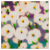 Hollyhock Dream Fabric Stoff (Nahaufnahme)