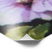 Hollyhock Fotodruck (Ecke)