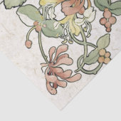 Hollyhock-u. Geißblatt-Blumen-Kunst-Seidenpapier Seidenpapier (Detail)