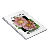 Hollyhock Vintag Seed Packet Notizblock (Rechte Seite)