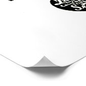 Hollyhock Vintag Seed Packet Poster (Ecke)