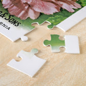 Hollyhock Vintag Seed Packet Puzzle (Seite)