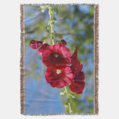 Hollyhocks-Deckengewebe Decke (Vorderseite Vertikal)