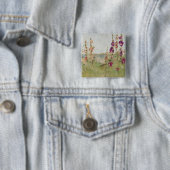 Hollyhocks durch das Meer Button (Beispiel)