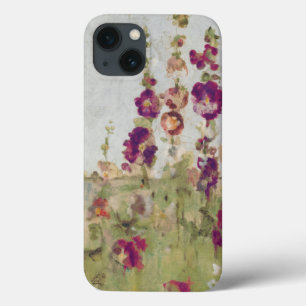 Hollyhocks durch das Meer iPhone 13 Hülle