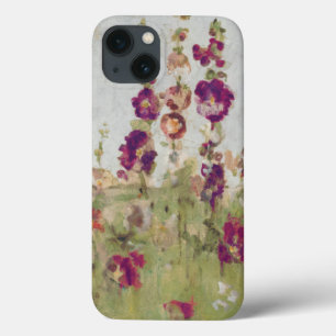 Hollyhocks durch das Meer iPhone 13 Hülle