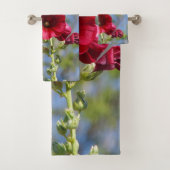 Hollyhocks Handtuch-Set Badhandtuch Set (Insitu)