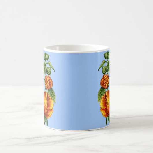 Hollyhocks Kaffeetasse (Mittel)