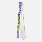 Hollyhocks Krawatte (Rückseite)