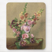 Hollyhocks Mousepad (Vorne)