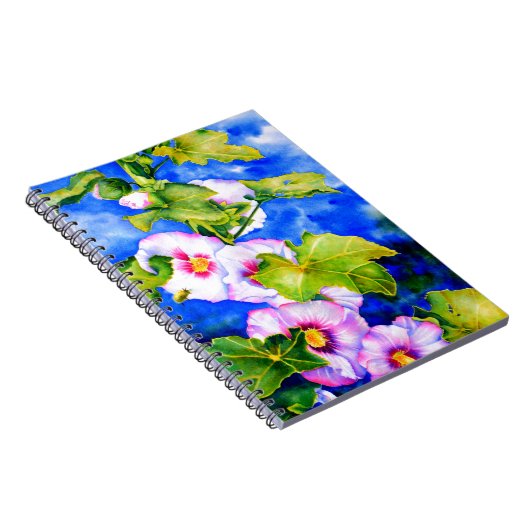 Hollyhocks Notizblock (Rechte Seite)