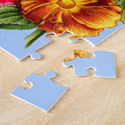 Hollyhocks Puzzle (Seite)