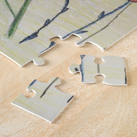 Hollyhocks-Puzzle Puzzle (Seite)