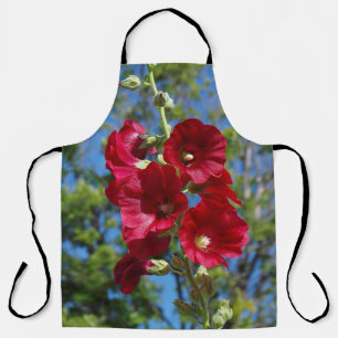 Hollyhocks-Schürze Schürze