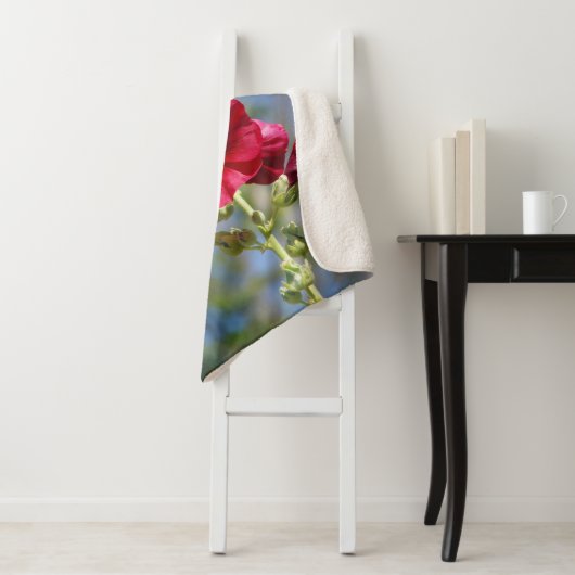 Hollyhocks-Sherpa-Decke Sherpadecke (Beispiel)