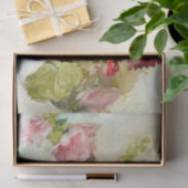 Hollyhocks von Franz Bischoff Seidenpapier (Geschenk)