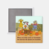 Holly's Friendship Harvest Magnet (Vorderseite/Rückseite)