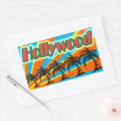 Hollywood 5 Palm Trees Stickers (Umschlag)