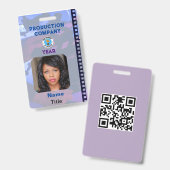 Hollywood Ausweis (Vorder- & Rückseite)