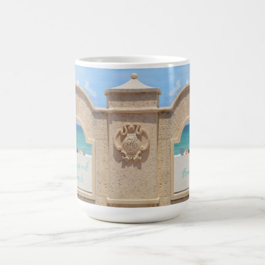 Hollywood Beach Florida Broadwalk Kaffeetasse (Mittel)
